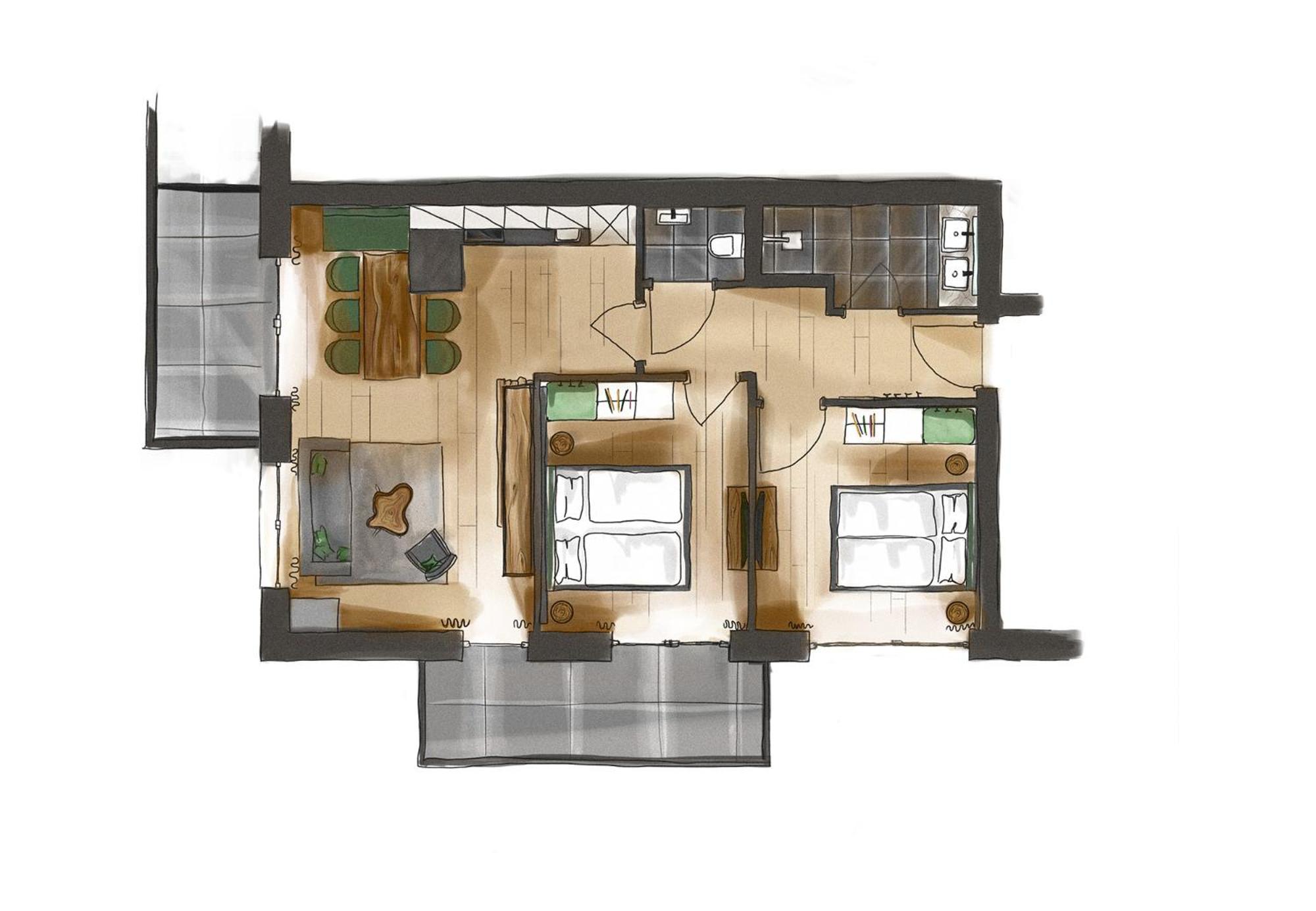 Hoeflehner Premium Gumpen Lodge Хаус-им-Энншталь Экстерьер фото